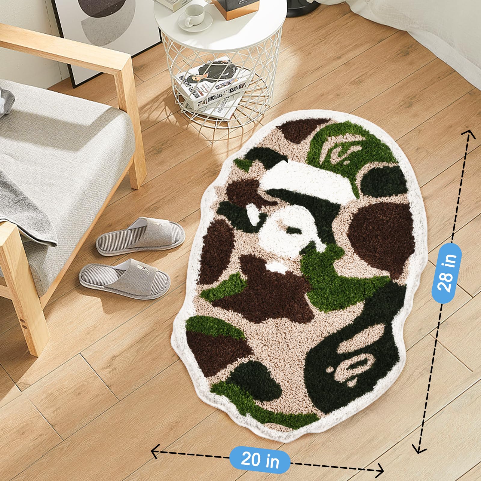 NEIGHBORHOOD BAPE NBHD RUG MAT ラグマット s-l1200.jpg